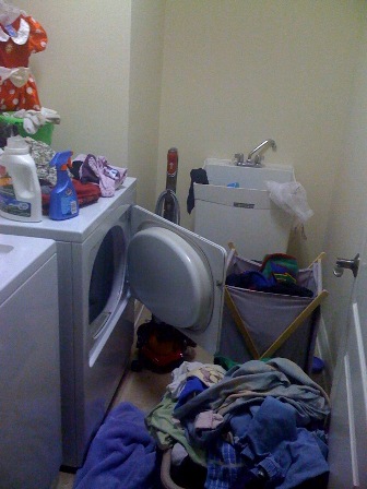 Our "dirtiest" laundry room winner!